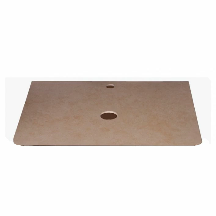 Столешница керамогранит под тумбу "Атлантика 60" MI01, цвет бежевый светлый