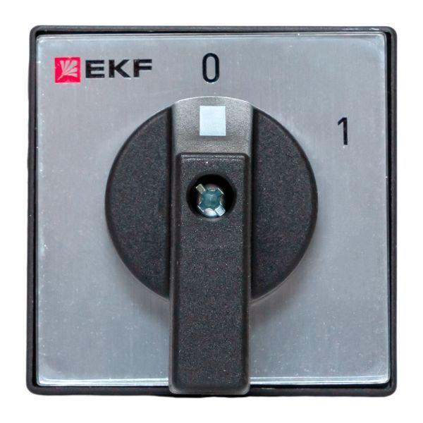 Переключатель кулачковый ПК-1-12 2п 10А "0-1" IP65 EKF pk-1-12-10-65