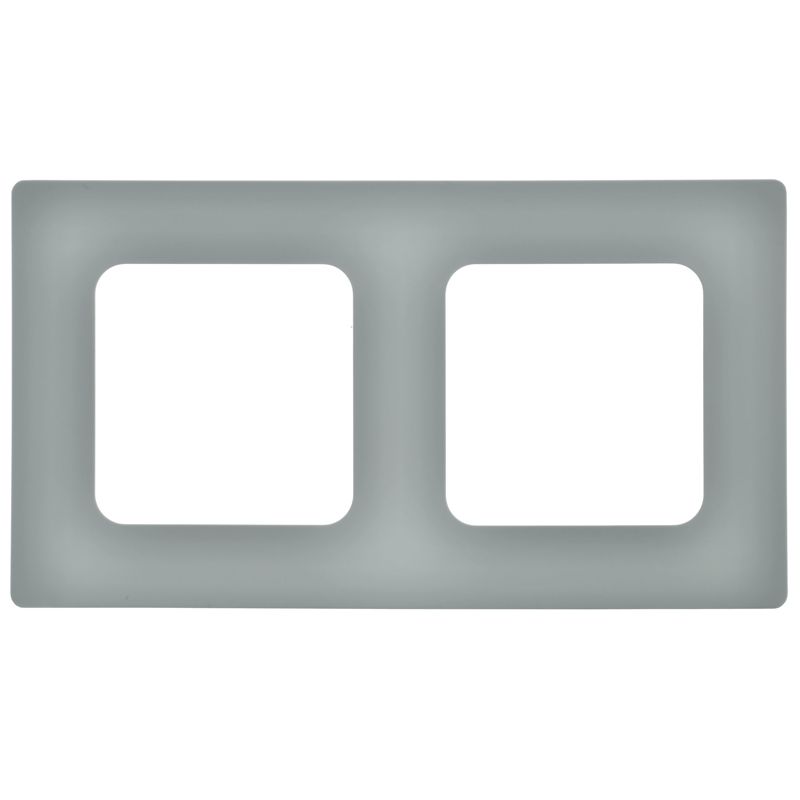 Рамка 2-м СП FLITE РУ-2-К-ФлС сер. IEK FI-M22-32-20-K03