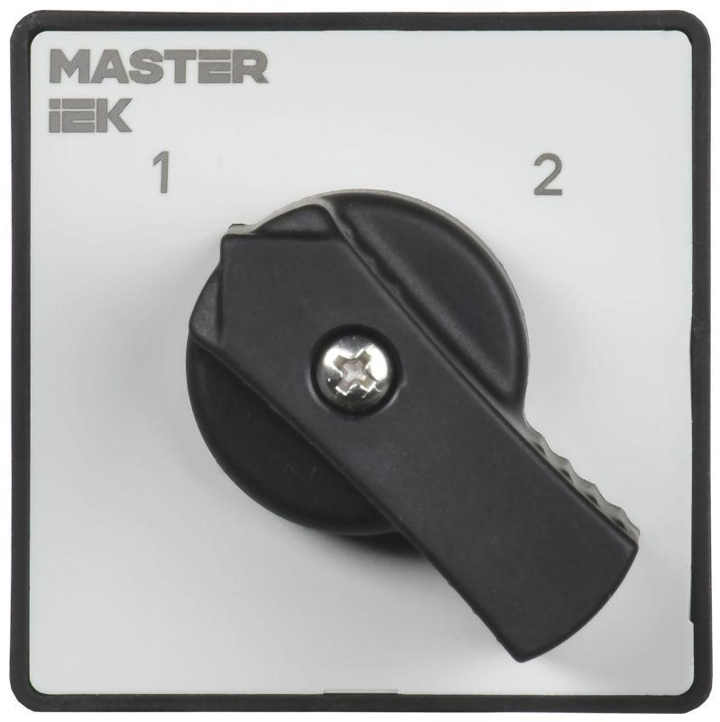 Переключатель кулачковый 16А (сх. 56) стандартная рукоятка IEK MI-CS10-016-056