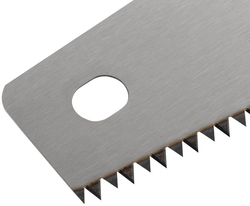 Ножовка по дереву крупный каленый зуб 5 TPI 2D заточка пластиковая прорезиненная ручка 500мм FIT 40423