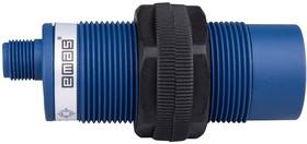 Датчик емкостный (PNP-НО) разъем M12х3 (расс. сраб. 3-15мм) выступающий пластик 10-30В DC IP65 EMAS SCM30NP1PSX