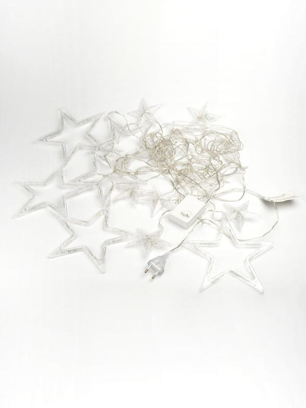 Гирлянда "Занавес" DCLLD-138M-C 138 мультиколор светодиодов 2х1/0.6м 12 нитей SHLights 4690601047175