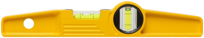 Уровень "Хард" мини 2 глазка литой усиленный профиль фрезер. рабочая грань магниты 250мм FIT 18591