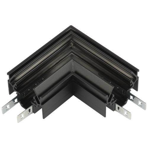 Коннектор TRM-PC20-CCN-B угловой для шинопровода для натяжных потолков магнитн. NOVA черн. Эра Б0063942