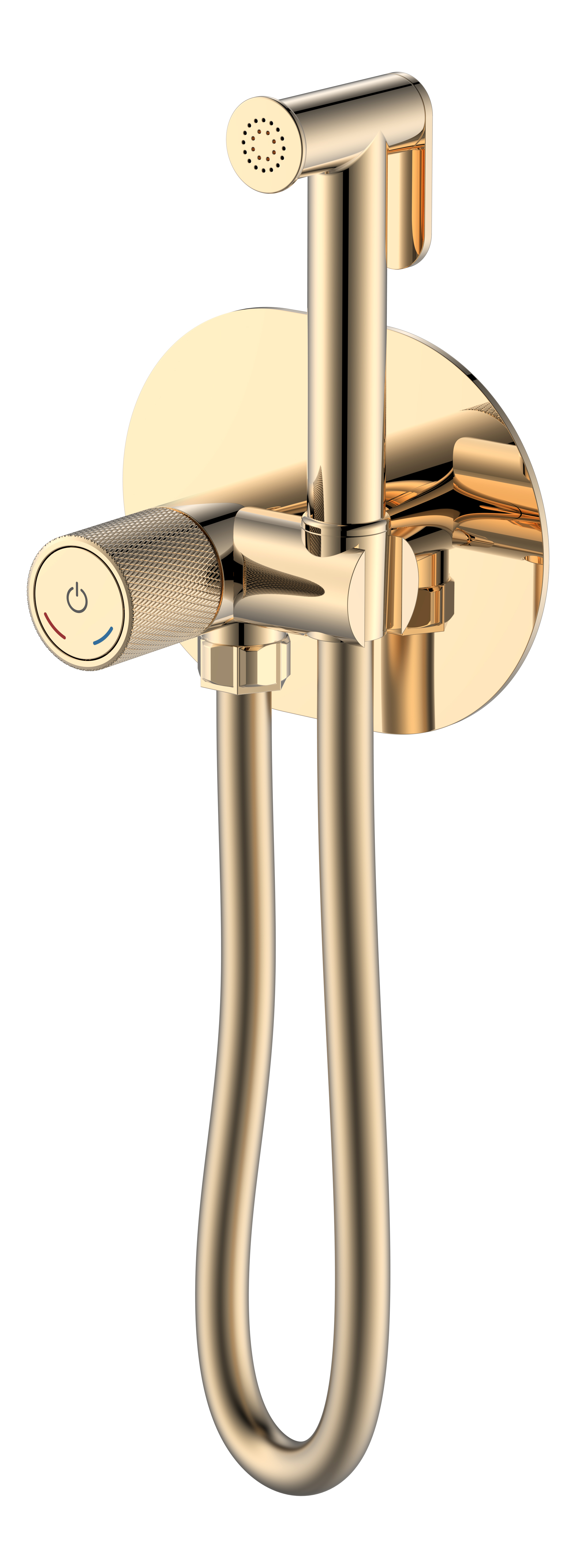 Смеситель гигиенический TECH Nikel Brush