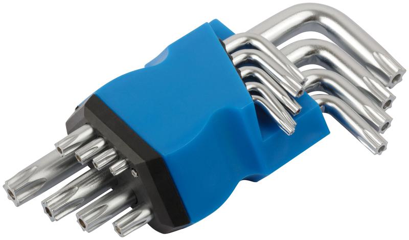 Ключ "звездочки" набор 9шт T10-T50 в пластиковом держателе MOS 64030М