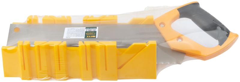 Стусло пластиковое желт. с пилой 350мм FIT 41263