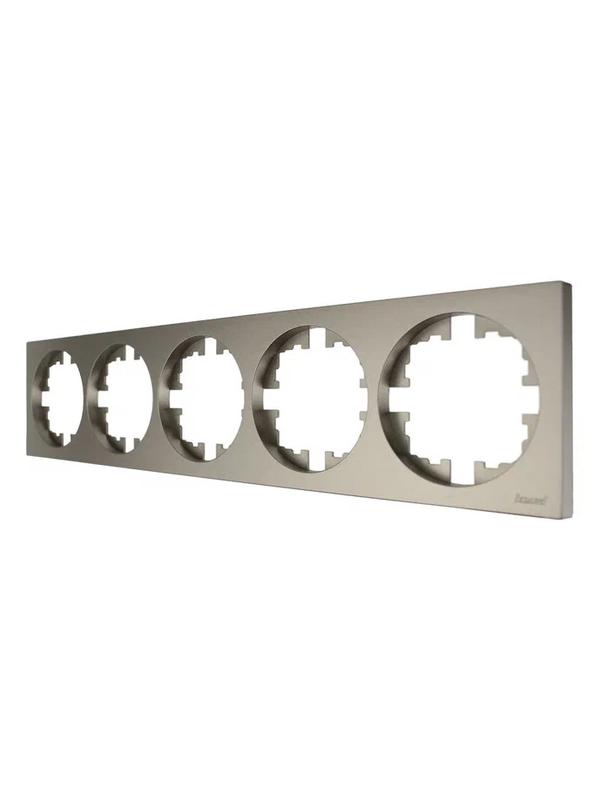 Рамка 5-м OSEN горизонт. квадрат титан LEZARD 743-3700-150