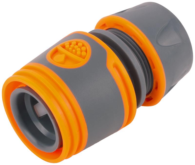 Соединитель двухкомпонентный с автостопом 1/2дюйм FIT 77743