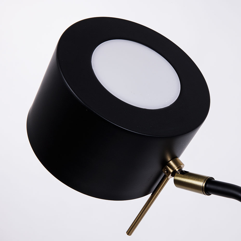 Торшер Arte Lamp SEBASTIAN A7051PN-1BK