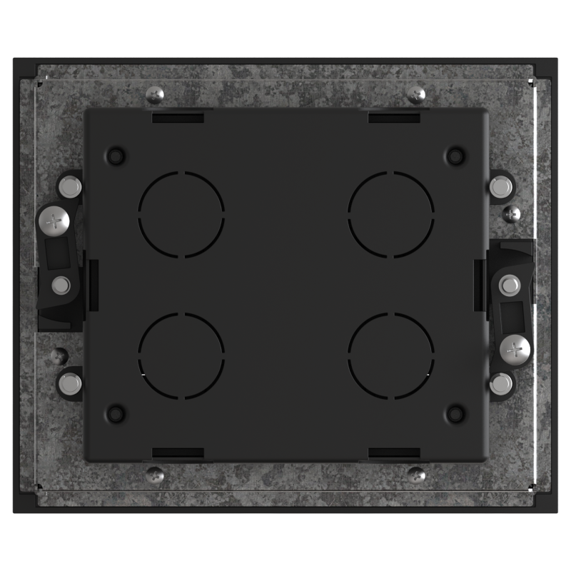 Люк MultiDesk MDK10 на 8мод. IP40 с монтажной коробкой для фальшпола SE MDK10108