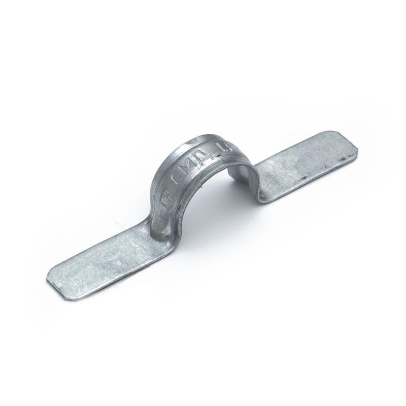 Скоба крепежная однолапковая СМД d16-17мм для монтажн. пистолета без отверст. метал. (уп.100шт) Строитель PR13.02551