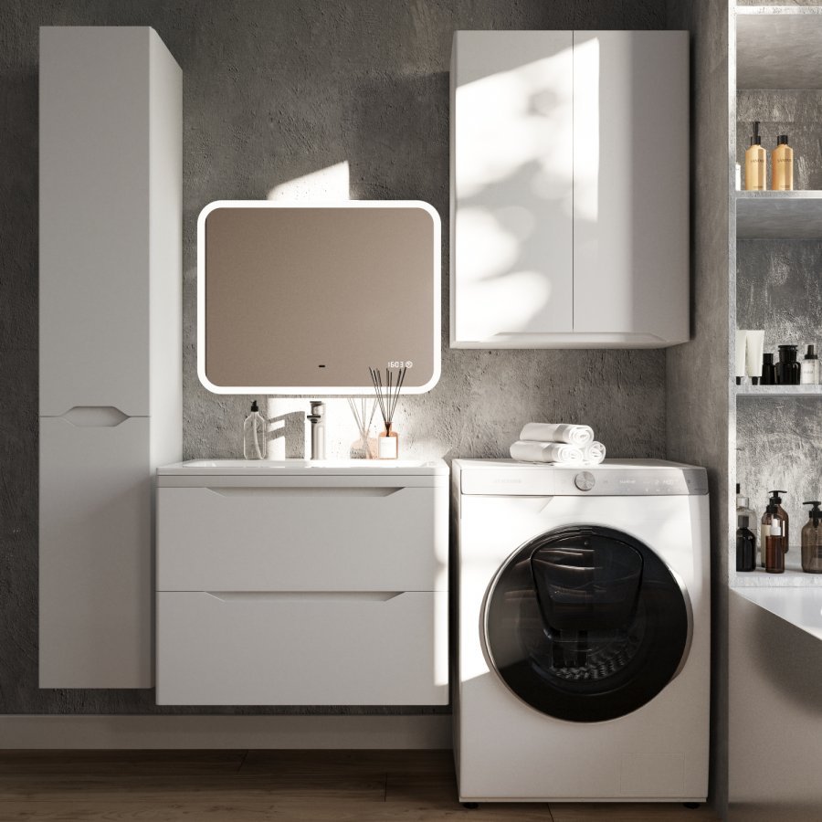 ПШ "Марелла мини 600" Люкс антискрейтч белый матовый, PLUS