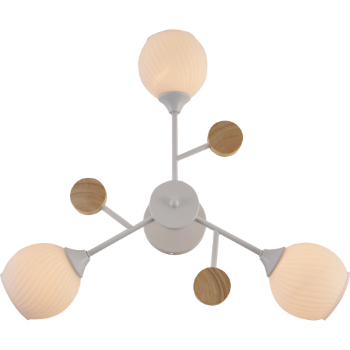 Люстра Chiara 9180-303 60Вт 3хE27 модерн Rivoli Б0068427