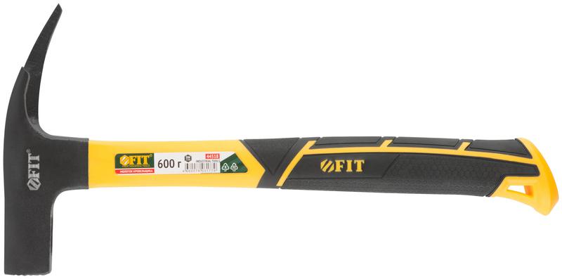 Молоток кровельщика 600г фибергласовая усилен. ручка FIT 44518