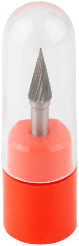 Шарошка карбидная профи штифт 6мм коническая FIT 36596