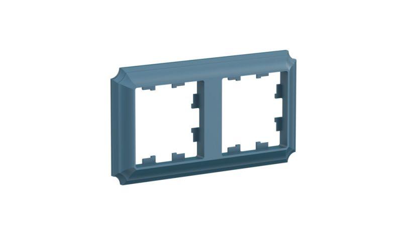 Рамка 2-м AtlasDesign Antique универс. изумруд. SE ATN100802