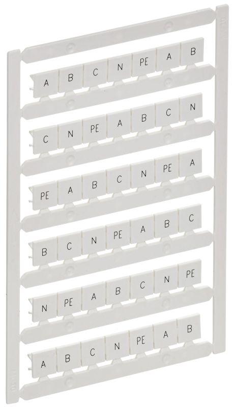 Маркер для CTS 10кв.мм "A; B; C; N; PE" ARMAFIX IEK AF-CT10D-M-010-21