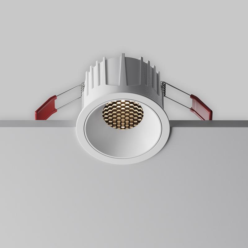 Светильник Alfa LED 15Вт 3000К 60град. потолочн. Maytoni DL043-01-15W3K-RD-W-1
