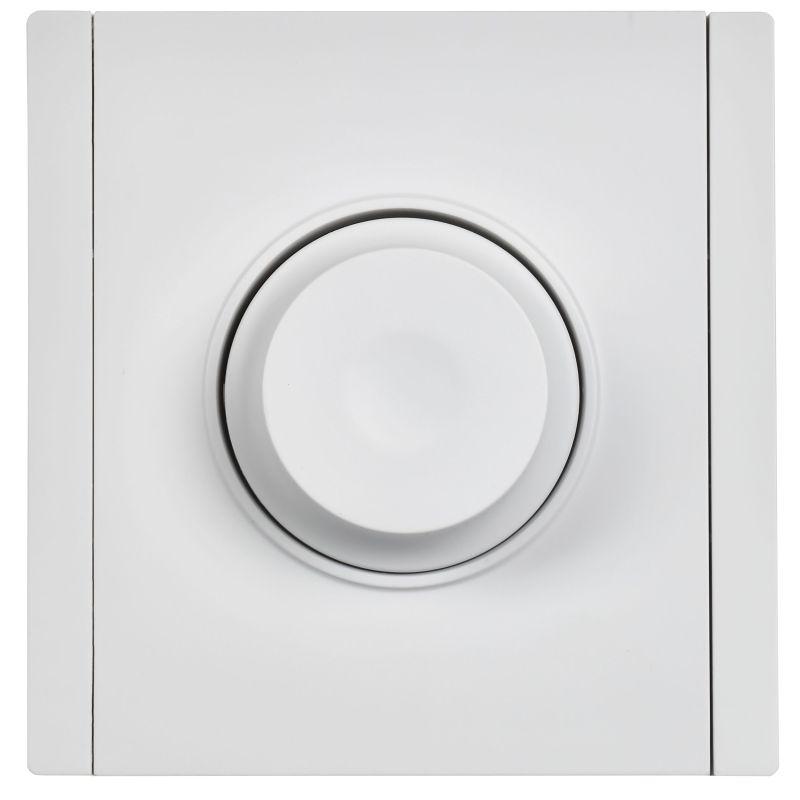 Светорегулятор поворотно-нажимной СП FORTE&PIANO FP254 600Вт бел. IEK FP-D20-0600-K01