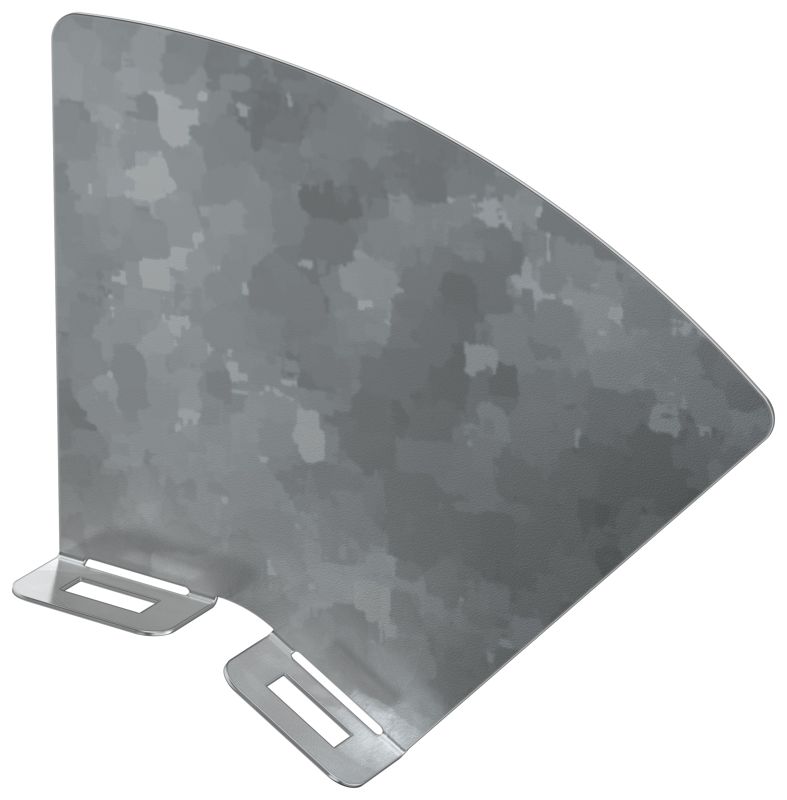 Перегородка разделительная 100мм поворота вертикал. внешн. 45град. HDZ IEK CRP40-0-45-100-HDZ