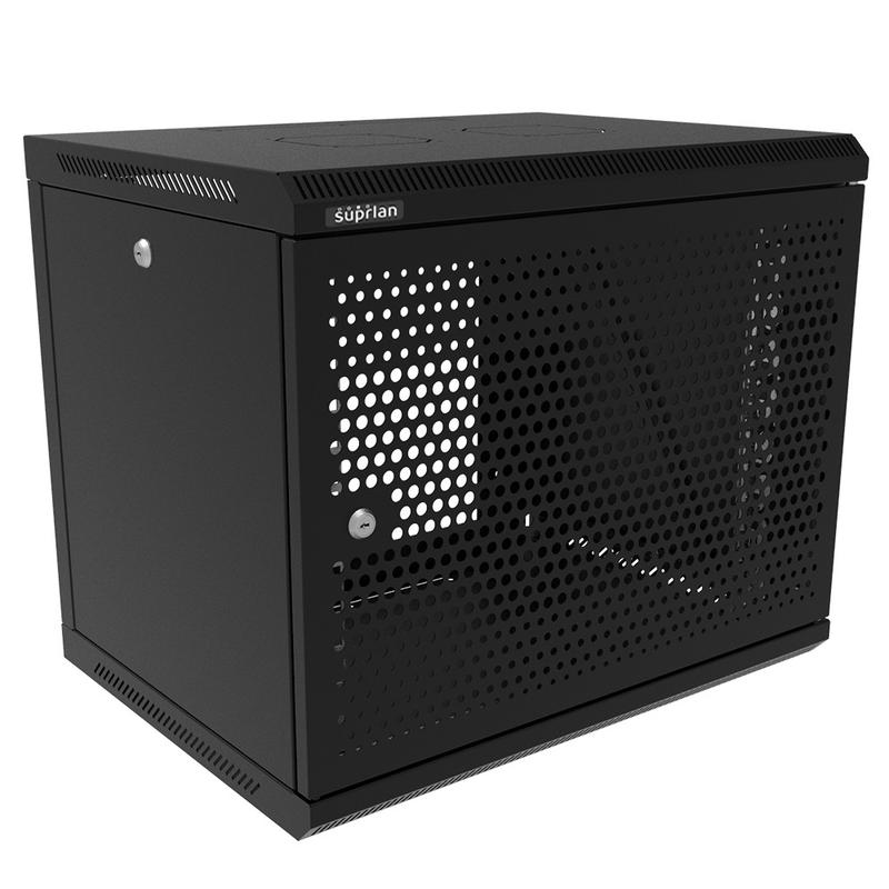 Шкаф телекоммуникационный настенный ТВС-9U-600-450-ПР-9005 SUPRLAN 05-2095-B
