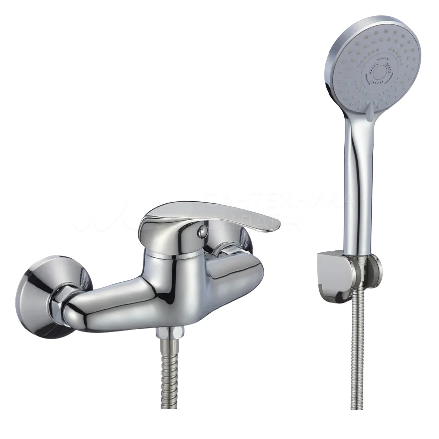 Смеситель для душа Savol S-T3001, хром