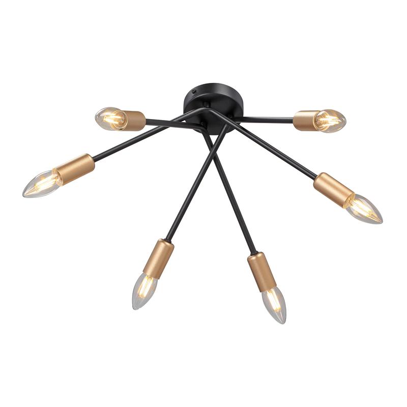 Люстра 6хЕ14 макс. 40Вт Vitaluce V3021-1/6PL