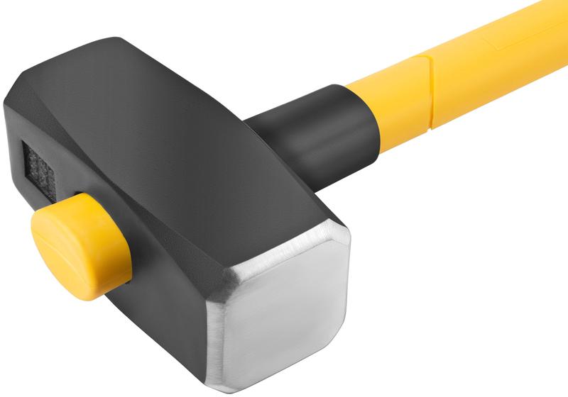 Кувалда кованая 900мм 6кг фибергласовая обратная усилен. ручка FIT 45253