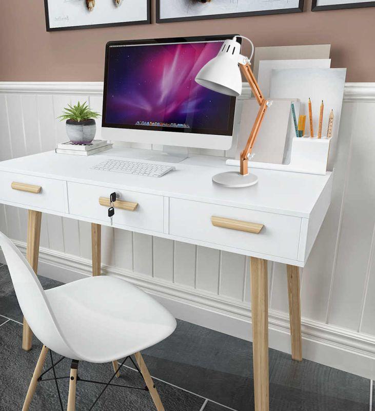 Светильник настольный KD-355 C01 230В 40Вт E27 бел. Camelion 14157