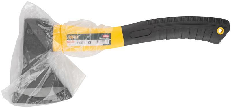 Топор 600г усилен. фибергласовая ручка; кованая усилен. сталь FIT 46206