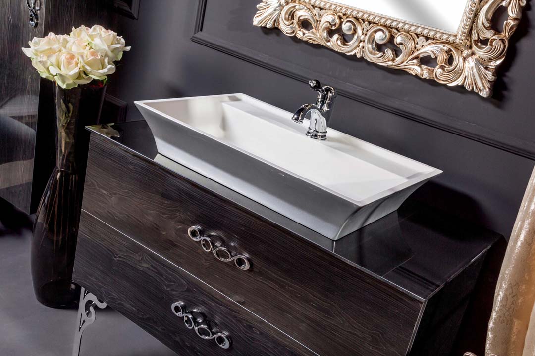 Тумба NeoArt 100см*48 (52) BLACK WOOD