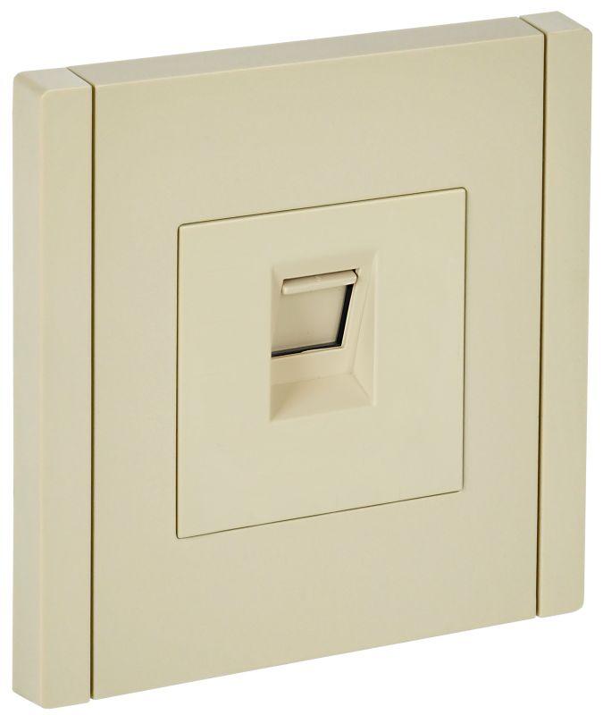 Розетка компьютерная RJ45 кат.6 FORTE&PIANO FP431 ваниль IEK FP-K10-2-K10