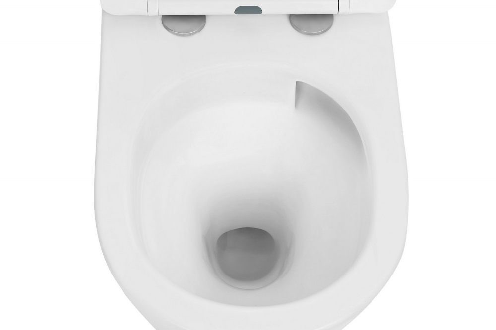 Унитаз ABBER Bequem AC1102TMW подвесной белый матовый, безободковый, смыв торнадо