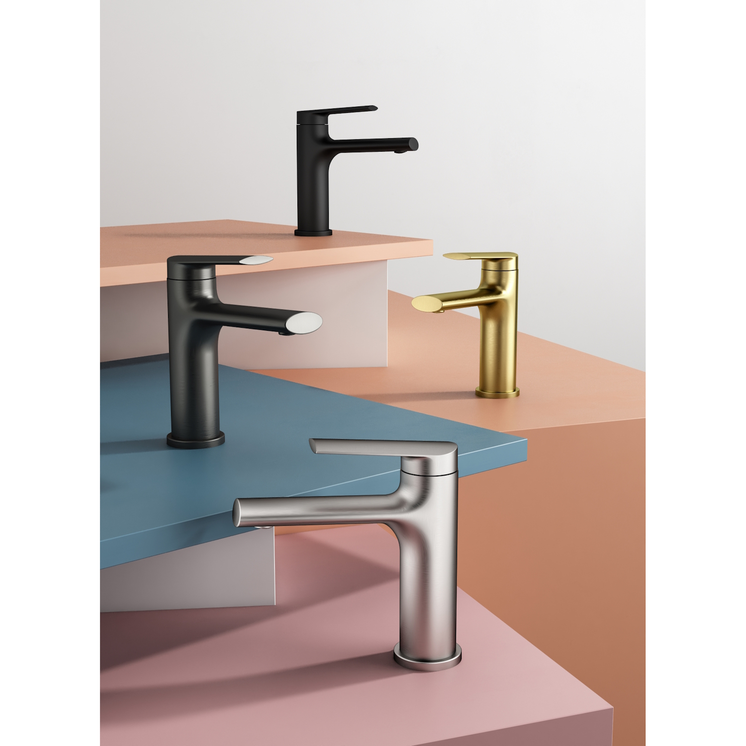 Смеситель для раковины Splenka S50.10.06, черный