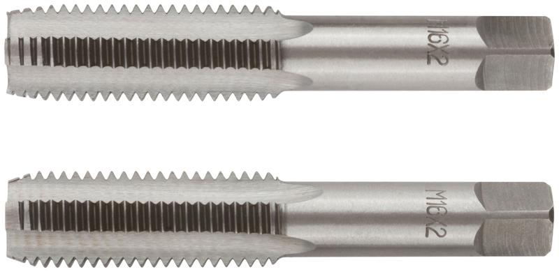 Метчик метрический легированная сталь набор 2шт м16х2.0мм (уп.2шт) FIT 70854