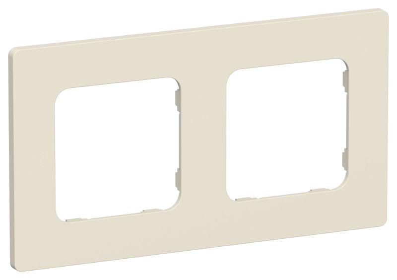 Рамка 2-м СП FLITE РУ-2-К-ФлСл сливочный IEK FI-M22-32-20-K86