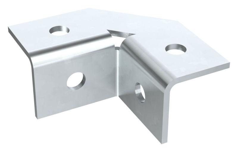 Соединитель угловой 90град. для STRUT-профиля HDZ IEK CSE10-U-90-HDZ