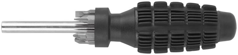 Отвертка 5 CrV бит усиленная ручка с антискользящей накладкой черн. FIT 56245