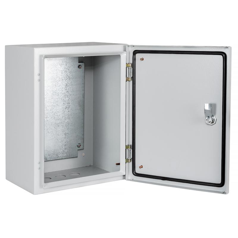 Корпус ЩМП-1 400х310х220 IP54 с монтажн. панелью метал. PRIZMA TOKOV ELECTRIC TKE-PZ-MPB54-1