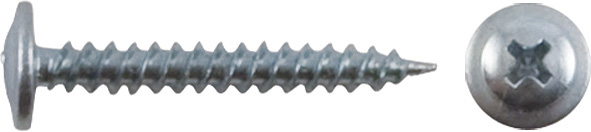 Саморезы для листовых пластин, остроконечные 4,2 х 19 100 шт Пром