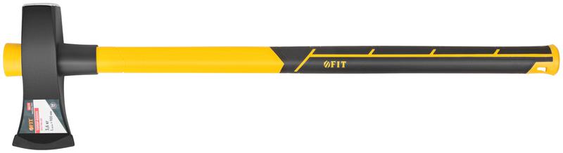 Топор-колун кованый 900мм 3600г фибергласовая длинная ручка FIT 46179
