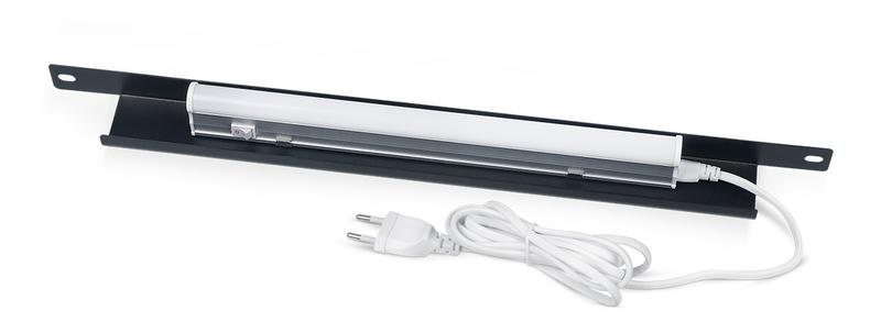 Панель осветительная 19дюйм JK03-BK RAL9004 черн. Cabeus 8765c