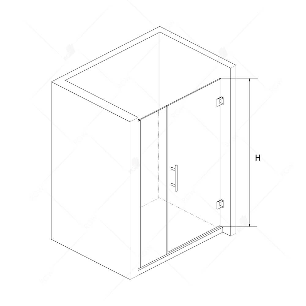 Душевая дверь RGW HO-012, 350601211-11