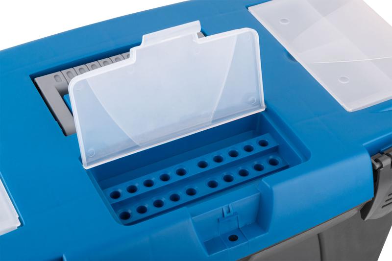 Ящик для инструментов 480х275х230мм с морозостойким замком MOS 65536М