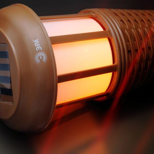 Светильник садовый ERASF22-35 "Факел бамбук" уличный на солнечн. батарее Эра Б0053383