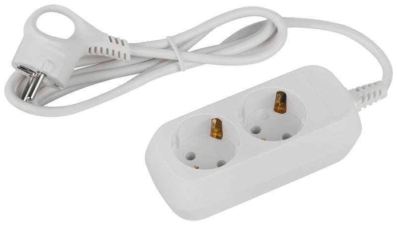 Удлинитель 2х1.5м с заземл. ПВС 3х0.75 UDL-10-215-E Greenline Эра Б0064978