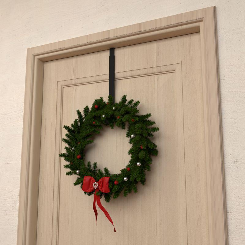 Держатель для венка на межкомнатную дверь регулир. черн. Rexant 38-0720