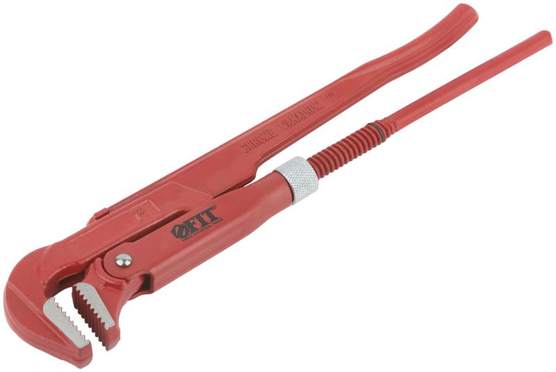 Ключ трубный газовый профи 90г тип L CrV сталь 1дюйм 300мм FIT 70401